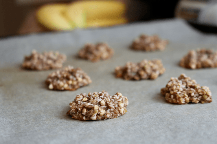 Kokossnack med banan - næringsrik snacks til små og store