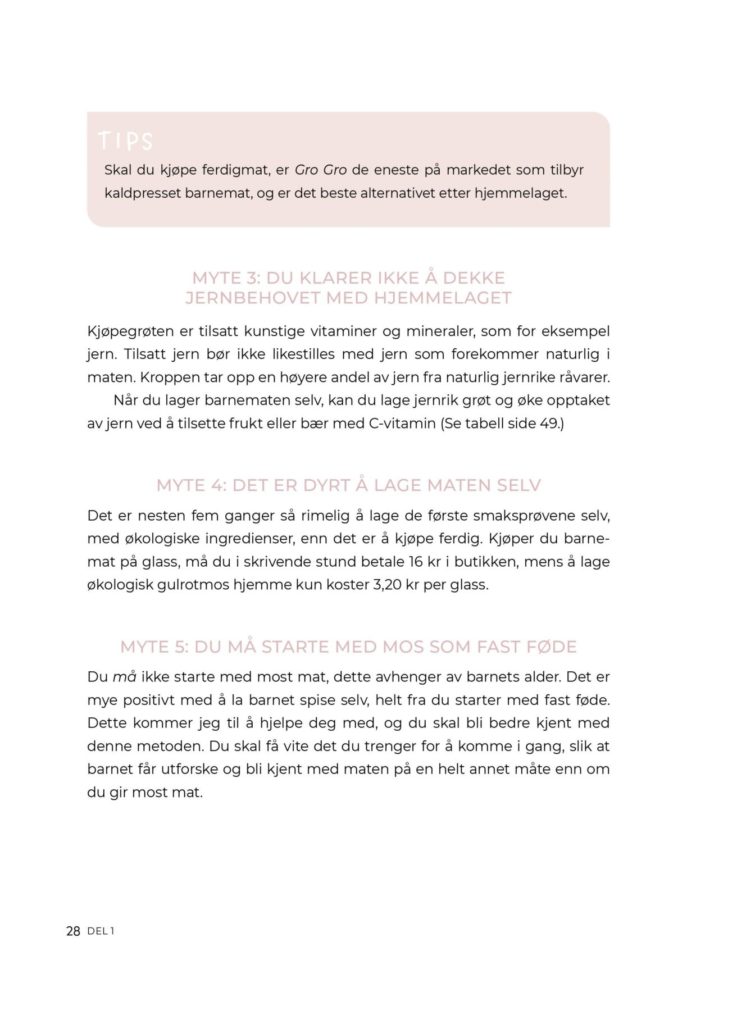 Bare Bra Barnemat En komplett guide gjennom barnematjungelen