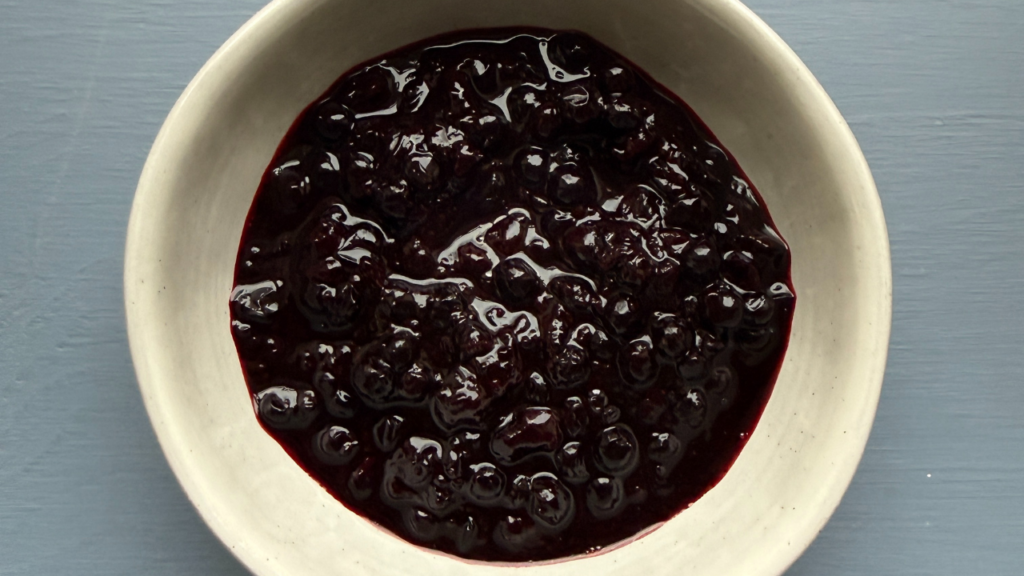 Bare Bra Barnemat blåbærsyltetøy